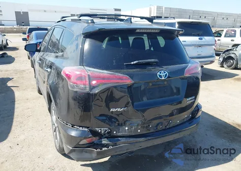 2017 Toyota Rav4 Hybrid Limited из США, поврежденный, VIN JTMDJREV1HD102404